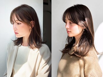 プログレス 長町南店(PROGRESS)の写真/お洒落感度の高い女性から圧倒的な支持あり◎小顔見えも叶うシルエット美人で今までにないFIT感を!