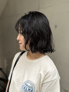 シャロン(SHARON) 【SHARON】ボブスタイル×ナチュラルパーマ