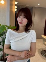 ジーナ 南船橋(Zina)&nbsp;髪質改善＊暗めブラウン似合わせカット＊美髪【Zina南船橋】