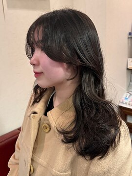 シェール(cher) 透明感/レイヤーカット/顔まわりカット【cher西宮北口：MAYA】