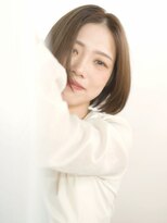 カミエ(kamie)&nbsp;【kamie】明るい白髪染め/ベージュ/グレージュ/ボブ/レイヤー