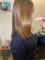 リョク ヘア ネイルアンドアイラッシュ(RYOKU Hair,Nail&Eyelash)&nbsp;ハイトーン×縮毛矯正