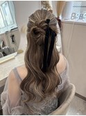 ハーフアップカチモリヘア★