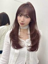 アイトーキョーエス 渋谷(AI TOKYO S)&nbsp;ココアブラウン/レイヤーカット/前髪顔周りカット/渋谷