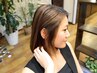 【根元のお手入れ】根元のカラー(おしゃれor白髪)+炭酸アロマヘッドスパ