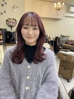 サンチャサロン(sancha salon) 深めのピンクブラウン