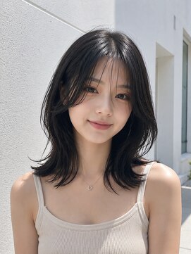 エフ アヴェダ 木の葉モール橋本(F AVEDA) 大人韓国風ミディアム