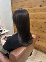 リーク(LEEK) 艶感トープグレージュ◎白髪ぼかし