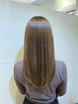ヘアーミューズ リベロ(hair muse Livero) 【Livero】ツヤロング×アッシュブラウン