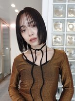フィルムス 横浜(FILMS+) くびれレイヤー/オリーブベージュ/顔周り/シースルー/横浜+