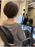 40代50代に似合う艶ショートボブ