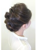 ブリエ☆結婚式スタイル☆上品ルーズアップスタイル