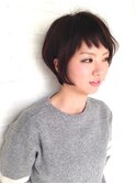 オトナ女性に似合うカジュアルなショート【Stylisiハマモト】