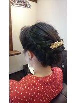 メロウ(mellow)&nbsp;編み込みアレンジスタイル