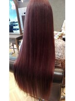 アグ ヘアー ビオラ 弘前駅前店(Agu hair viola) レットバイオレット　ピンクアッシュ　　ピンク