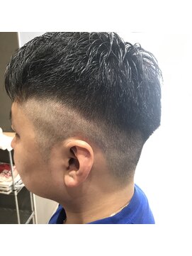 プログレス 小手指店(PROGRESS) フェードカット/ショートパーマ/黒髪/メンズ/所沢