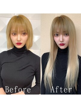 エクステ専門店あるじゃんすー 小倉店 ハニーブロンド#シールエクステ#エクステ#イメチェン#小倉