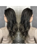 ヘアサロンエム 渋谷店(HAIR SALON M)&nbsp;外ハネボブ/アッシュブラウン/ネオウルフ/デザインカラー