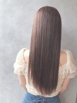 ヘアサロンM 新宿&nbsp;艶感ミルクティーベージュ！