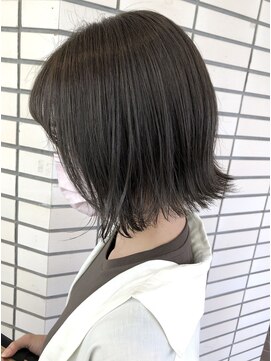 ワープ 青葉台(WARP) オリーブグレージュ切りっぱなしボブ☆