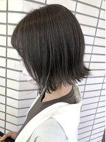 ワープ 青葉台(WARP) オリーブグレージュ切りっぱなしボブ☆