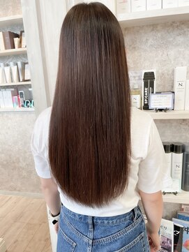 キャアリー(Caary) 福山市美容室caary髪質改善ツヤツヤ人気酸熱トリートメント