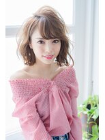 ミエル ヘア 新宿(miel hair)&nbsp;〈mielhair新宿〉イルミナカラー　小顔ミディ