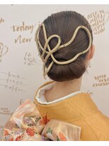 ヘアーサロン シバノ(Hair Salon SHIBANO)&nbsp;成人式シンプルアップ