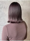 ラベンダーブラウン/ 外ハネボブ/[上福岡]