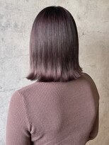 ブロッサム 上福岡店(Blossom)&nbsp;ラベンダーブラウン/ 外ハネボブ/[上福岡]