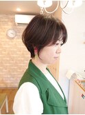 【hair design miel】大人ショートボブ