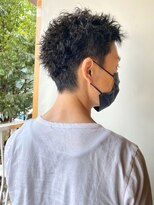 【morio原宿】ツイストパーマ　ショートヘア