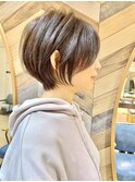 20代30代40代大人ショートボブ 川崎 丸み イメチェン 大人