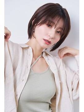 ユニックス モザイクモール港北店(UNIX) 【UNIX港北店】ほめられ大人ショート#髪質改善#ココアブラウン