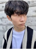 ゆるパーマ韓国マッシュ