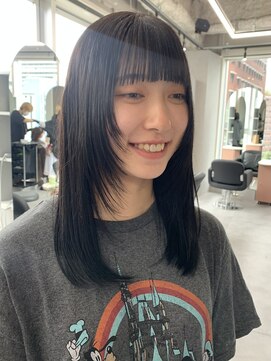 ジエクトカナウ 大阪梅田店(The Ect canow) 顔周りレイヤー/顔周りウルフ/髪質改善ストレート