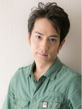 モッズヘアー メン 戸田公園店(mod's hair men) パーマで好感度ＵＰなかき上げアッシュオリーブヘアa戸田公園