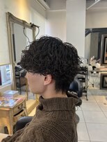 アイズ 海老名(AIZU)&nbsp;波巻きスパイラルパーマ　波巻きパーマ　メンズパーマ