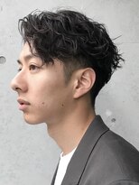 フィフス 栄(fifth)&nbsp;ツイストスパイラルパーマ無造作パーマ刈り上げマッシュ栄