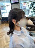 結んでも下ろしても可愛い顔まわり