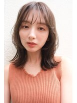 シュク 高円寺(SYUK)&nbsp;SYUK kazu 【高円寺 顔まわりカット 髪質改善 ハイライト 】