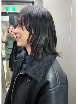 ナループロアボタン(Nalu pu loa BOTAN) ボブパーマ/黒髪パーマ/切りっぱなしボブ/ショートボブ