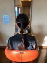 シェロヘア(cielo HAIR)&nbsp;編みおろし