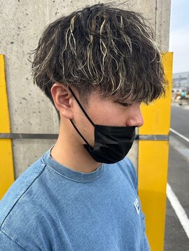 ニアウ 伊勢崎連取店(Niau) 波巻きパーマツイストスパイラルパーマ波巻きスパイラルパーマ