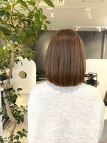 ミチ ノア(mich-nor-)&nbsp;ツヤが決めての大人ボブ◎20代30代40代