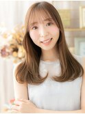ハイライトカラー抜け感エアストレートa戸田公園20代30代40代