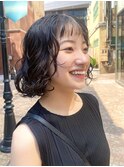 ボブ/ボブパーマ/ウェーブパーマ/ニュアンスパーマ/梅田/茶屋町