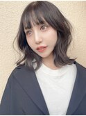 グレージュ/デザインカラー/髪質改善/小顔カット&韓国ヘア