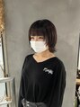 リュッカ(Lyuck) 短くても顔周りにたっぷりレイヤーでショートウルフに☆