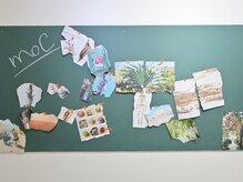 ヘアースタジオ モク(Hair studio moc)の雰囲気（隅々までこだわったオシャレなインテリア♪）